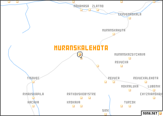 map of Muránska Lehota