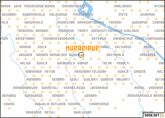 map of Murāripur