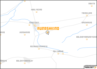 map of Murashkino