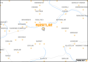 map of Muratlar