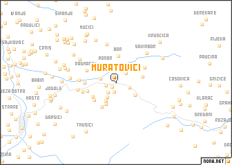 map of Muratovići