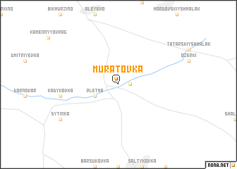 map of Muratovka