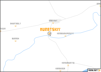 map of Muratskiy