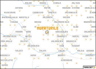 map of Murăturile