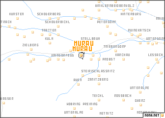 map of Murau