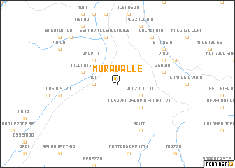 map of Muravalle