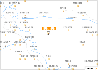 map of Murava