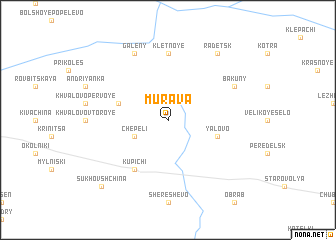 map of Murava