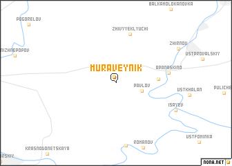 map of Muraveynik