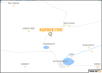 map of Muraveynik