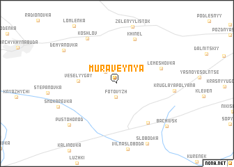 map of Muraveynya