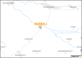 map of Muravli