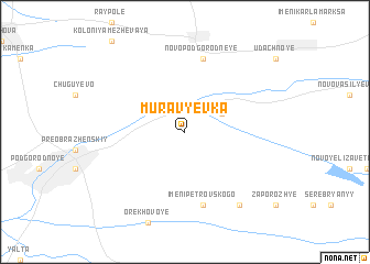 map of Muravʼyëvka