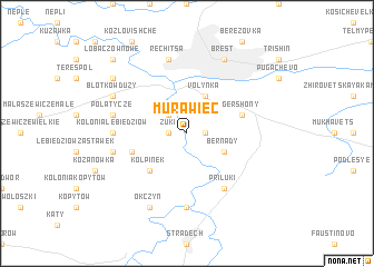 map of Murawiec