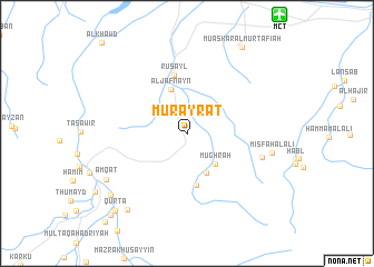 map of Murayrāt