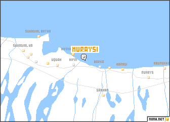 map of Muraysī