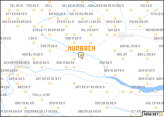 map of Murbach