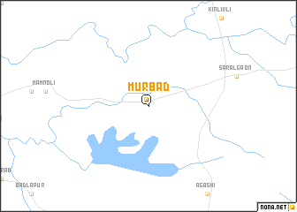 map of Murbād