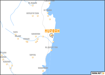 map of Murbaḩ