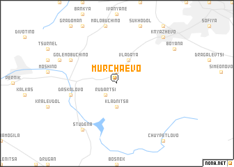 map of Mŭrchaevo