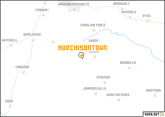 map of Murchisontown