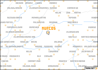 map of Murçós