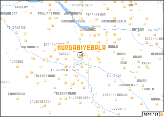 map of Mūrdābī-ye Bālā