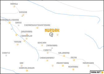 map of Mūrdak