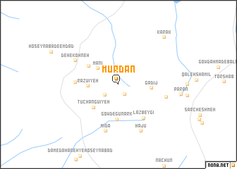 map of Mūrdān