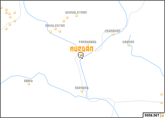 map of Mūrdān