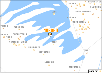 map of Mūrdān