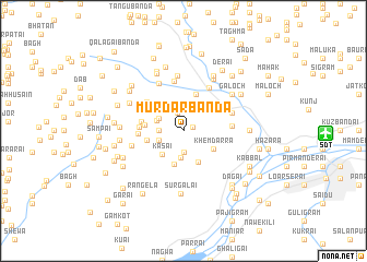 map of Murdār Bānda