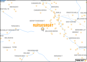 map of Mūrd-e Sādāt