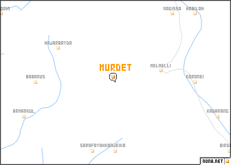 map of Murdet