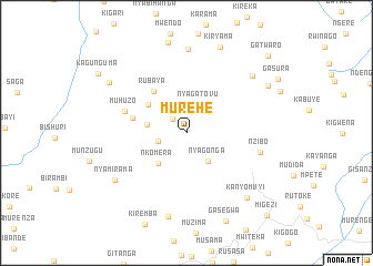 map of Murehe