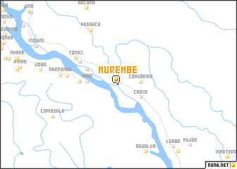 map of Murembe