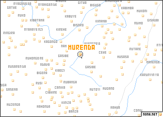 map of Murenda