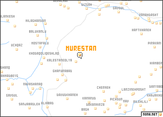 map of Mūrestān