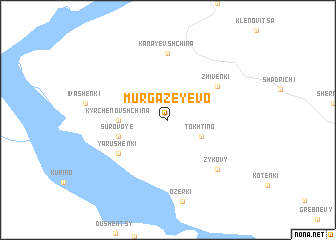 map of Murgazeyevo