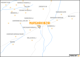map of Murgha Kibzai