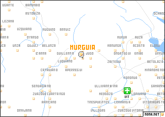 map of Murguía