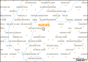 map of Múrias