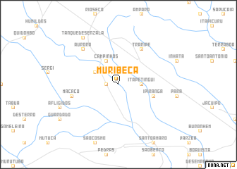 map of Muribeca