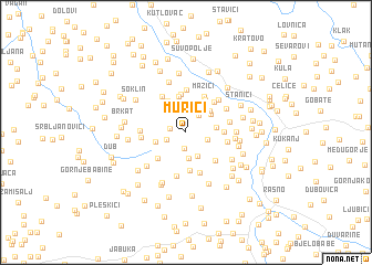 map of Murići