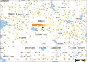 map of Muridari-dong