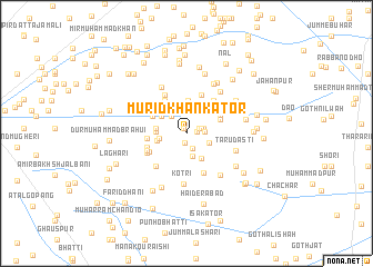 map of Murīd Khān Kator