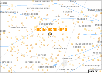 map of Murid Khān Khosa