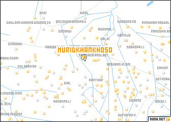 map of Murīd Khān Khoso