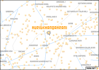 map of Murīd Khān Qamrāni