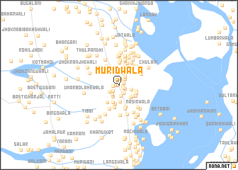 map of Murīdwāla